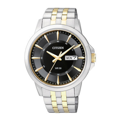 Citizen® Everyday Mens Two-Tone Stainless Steel Watch BF2018-52E