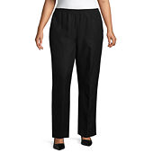 Worthington Plus Womens Fit Solution Ultra Sculpt Ponte Ankle Pants, Color:  Heather Gray - JCPenney