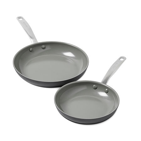 GreenPan Chatham Hard Anodized Ceramic Non-Stick 2-pc. Frying Pan, One Size, Gray