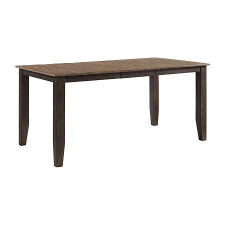 Bellington Dining Collection Rectangular Wood-Top Dining Tables, One Size, Black