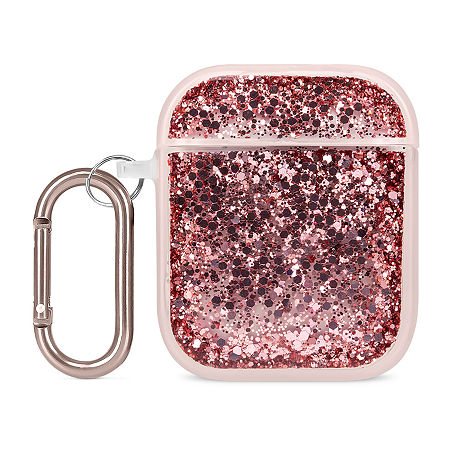 Dabney Lee Glitter Airpods Case, One Size, Pink