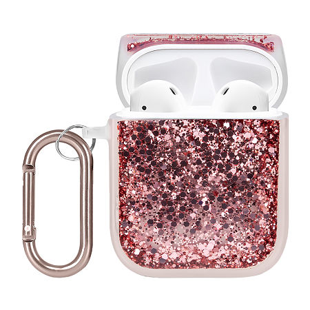 Dabney Lee Glitter Airpods Case, One Size, Pink