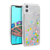 Dabney Lee Clear Pink & Green Glitter iPhone 11 - iPhone XR Case