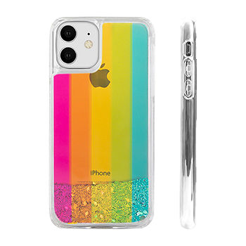 Iphone 11/XR Rainbow Glitter Case IC7365RB-11J-MUA, Color Iphone 11/XR Rainbow Glitter Case IC7365RB-11J-MUA, Color