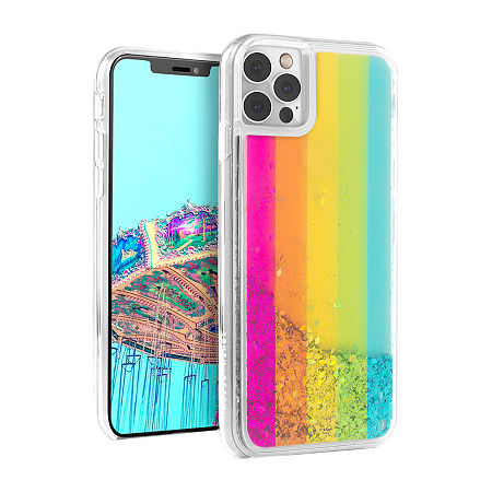 Iphone 12 Pro Rainbow Glitter Case, One Size, Multiple Colors