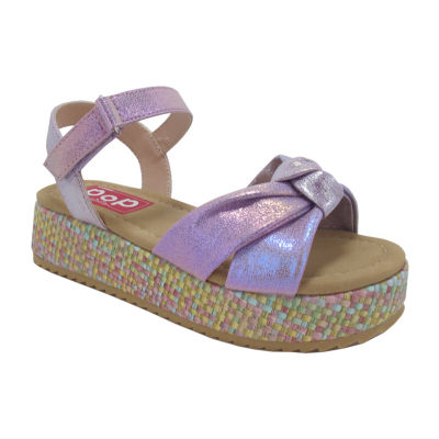 Pop Little & Big  Girls Presence Wedge Sandals