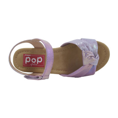 Pop Little & Big  Girls Presence Wedge Sandals