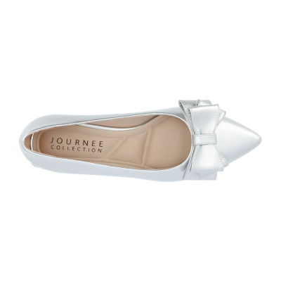 Journee Collection Womens Ophelia Pointed Toe Ballet Flats