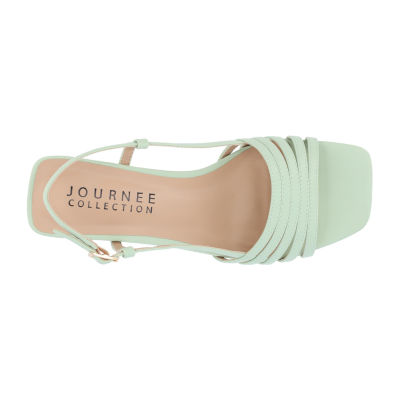 Journee Collection Womens Shayana Heeled Sandals