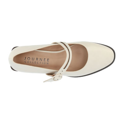 Journee Collection Womens Savvi Flat Heel Pumps