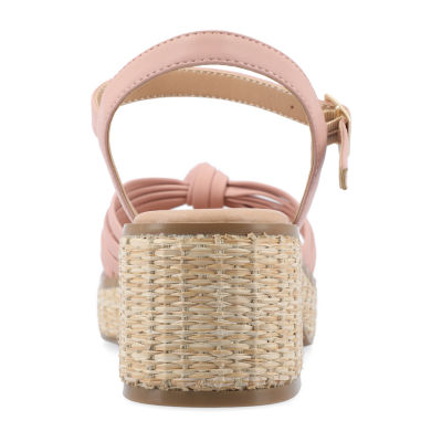 Journee Collection Womens Hally Heeled Sandals