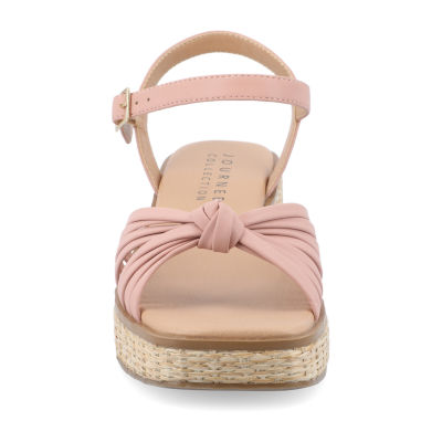 Journee Collection Womens Hally Heeled Sandals