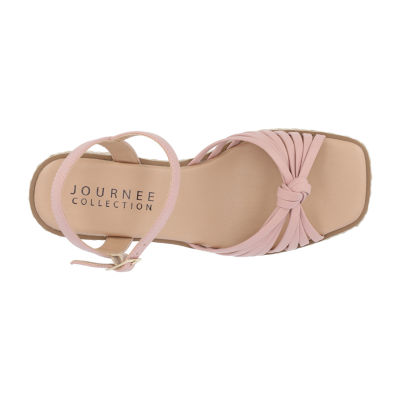 Journee Collection Womens Hally Heeled Sandals