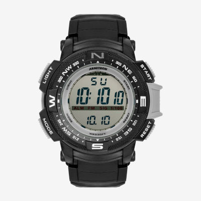 Armitron Mens Multi-Function Black Strap Watch 40/8506blk