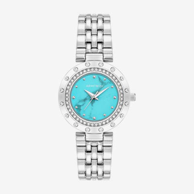 Armitron Womens Silver Tone Bracelet Watch 75/5931tqsv
