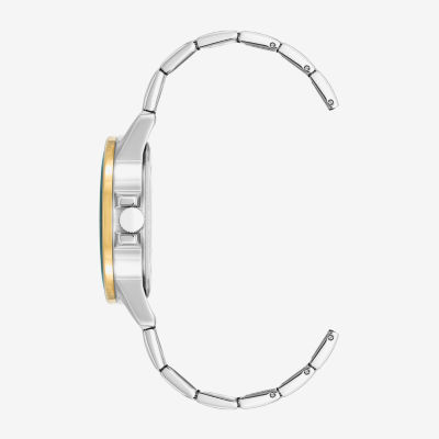 Armitron Mens Silver Tone Stainless Steel Bracelet Watch 20/5594bktt