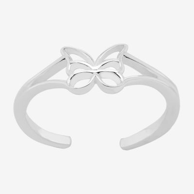 Itsy Bitsy Adjustable Sterling Silver Toe Ring