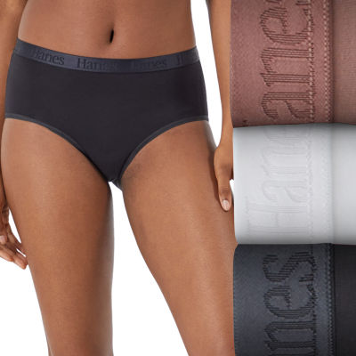 Hanes Originals Supersoft 3 Pack Multi-Pack Hipster Panty 46usht