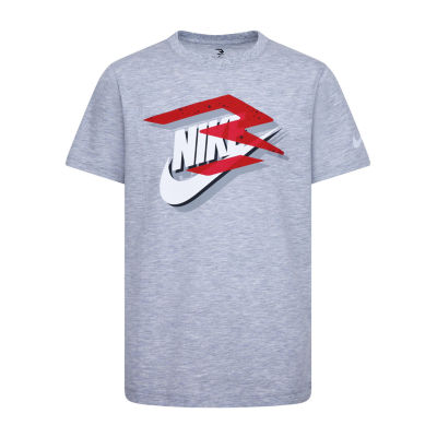 Nike 3BRAND by Russell Wilson Big Boys Crew Neck Short Sleeve Graphic T-Shirt