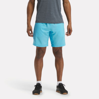 Reebok 9" Mens Mid Rise Workout Shorts