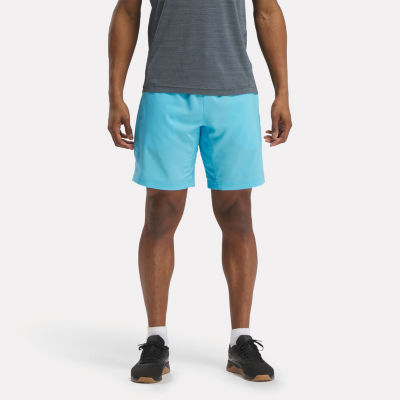 Reebok Mens Mid Rise Workout Shorts