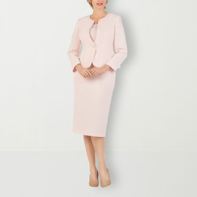 Giovanna Signature 3-pc. Skirt Suit-Plus, Color: Pale Pink - JCPenney