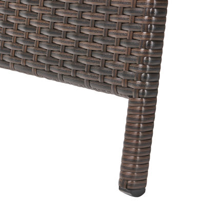 Salem Folding Rattan Side Table
