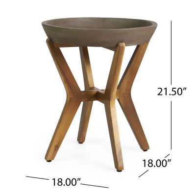 Yukon Weather Resistant Patio Side Table