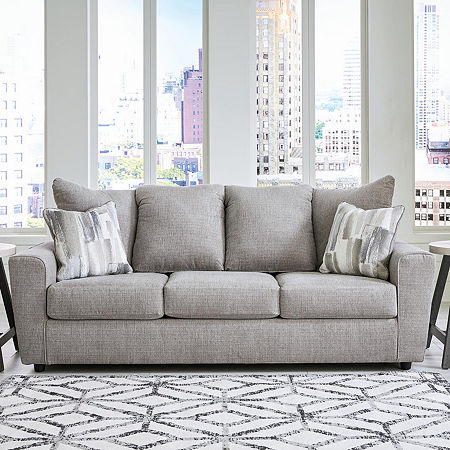 Signature Design By Ashley Stairatt Sofa, One Size, Gray