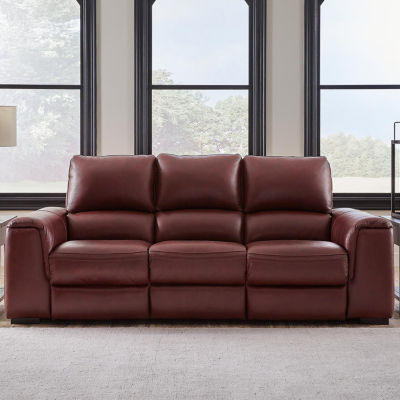 Signature Design By Ashley® Alessandro Dual Power Leather Reclining Sofa