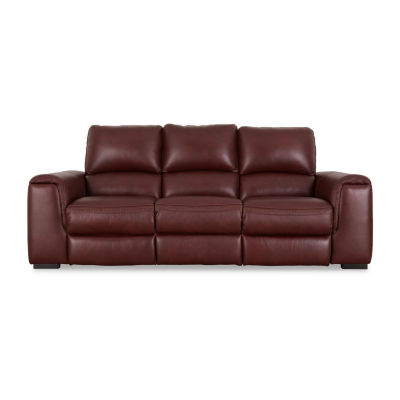 Signature Design By Ashley® Alessandro Dual Power Leather Reclining Sofa