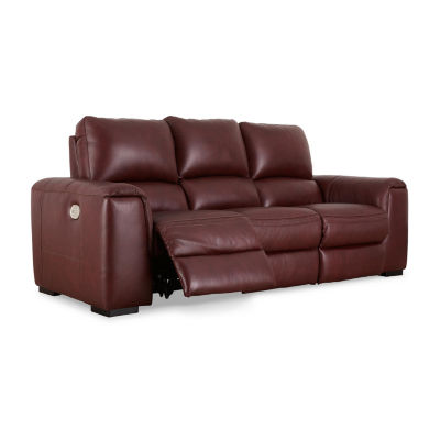 Signature Design By Ashley® Alessandro Dual Power Leather Reclining Sofa