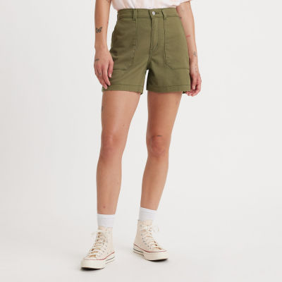 Levi's Womens Mid Rise Cargo Short