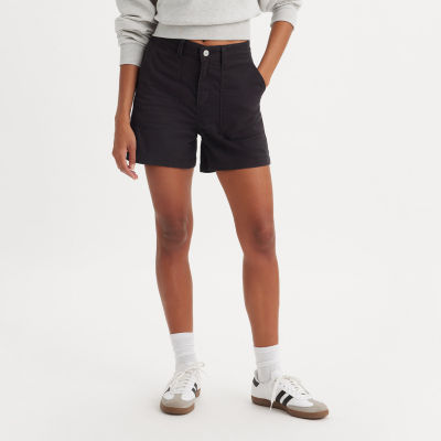 Levi's Womens Mid Rise Cargo Short