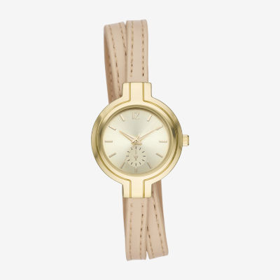 Opp Womens Brown Strap Watch Fmdjo303