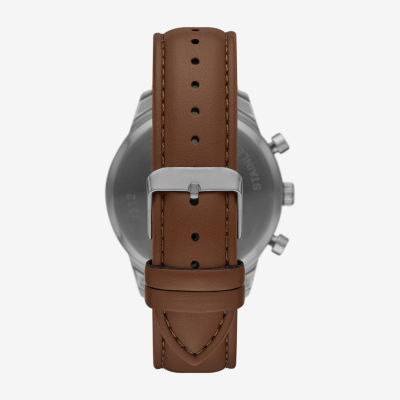 Mens Brown Strap Watch Fmdjo308