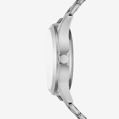 Mens Silver Tone Bracelet Watch Fmdjo312