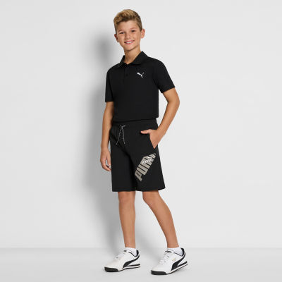 PUMA Big Boys Pull-On Hybrid Short