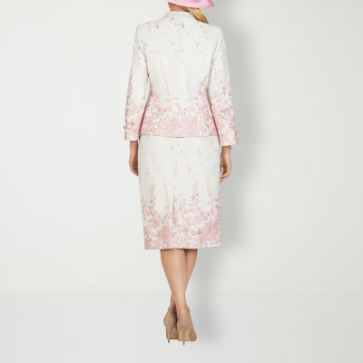 Giovanna Collection 3-pc. Floral Skirt Suit-Plus