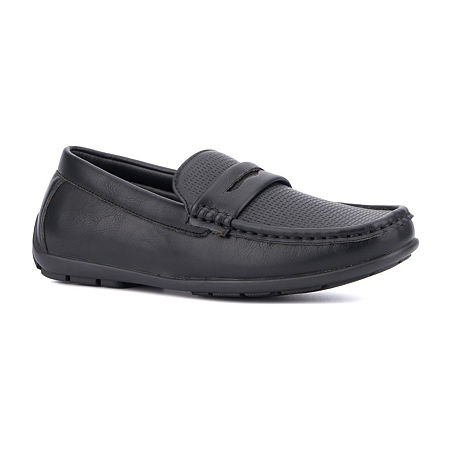 Xray Footwear Little & Big Boys Errol Round Toe Loafers, 13 Medium, Black