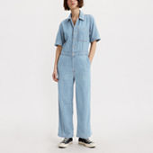 Levi's® Womens Short Sleeve Denim Heritage Jumpsuit