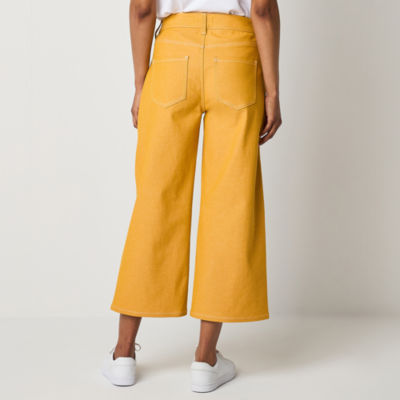 Liz Claiborne Mid Rise Cropped Pants