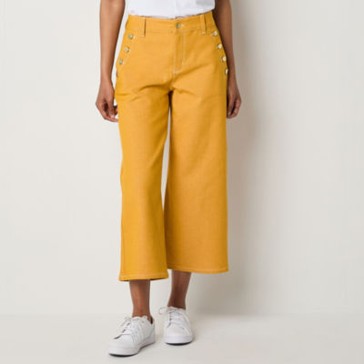 Liz Claiborne Mid Rise Cropped Pants - JCPenney