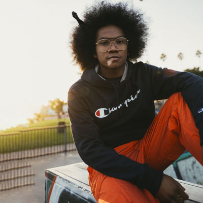 Champion Powerblend® Fleece Mens Long Sleeve Fleece Active Hoodie