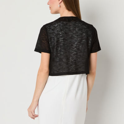 Perceptions Womens Short Sleeve Shrug