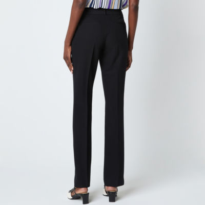 Liz Claiborne Audra Tailored Womens Straight Mid Rise Trouser