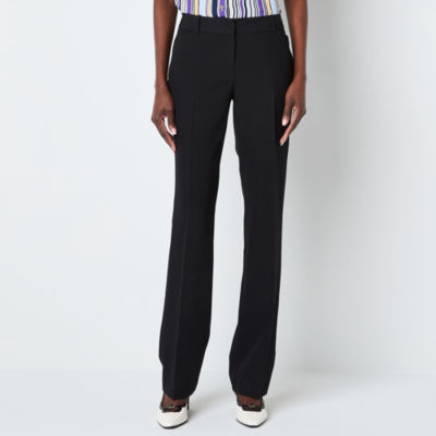 Liz Claiborne Audra Tailored Womens Straight Mid Rise Trouser
