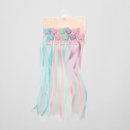 Capelli of N.Y. 10-pc. Girls Hair Clip, One Size, Pink