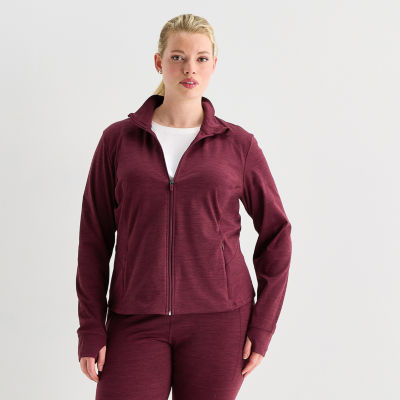 Xersion EverUltra™ Womens Plus Midweight Softshell Jacket
