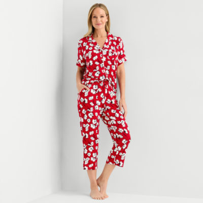 Liz Claiborne Cool and Calm Womens Pajama Capri Pant